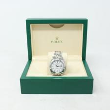 Gents Rolex Datejust 41 126300 Steel case with White dial