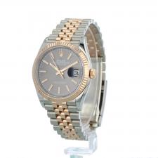 Gents Rolex Datejust 36 126231 18ct Rose Gold   Stainless Steel case with Grey dial