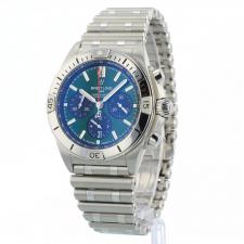 Gents Breitling Chronomat B01 42 AB0134101L1A1 Steel case with Green dial
