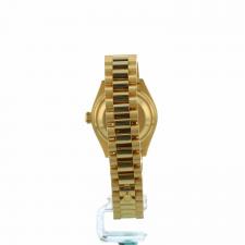 Ladies Rolex DateJust 279178 18 CT case with Gilt   Diamond dial