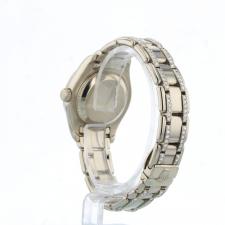 Ladies Rolex Pearlmaster 80299 18ct White Gold case with Black MOP Diamond Set dial