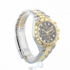 Gents Rolex Daytona 116503 18ct Yellow Gold   Stainless Steel case with Black Diamond Dial dial