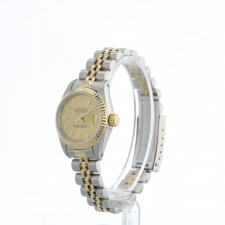 Ladies Rolex Datejust 69173 18ct Yellow Gold   Stainless Steel case with Gilt dial