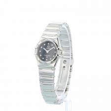 Ladies Omega Constellation 1566.56.00 Steel case with Black dial