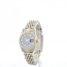 Ladies Rolex Datejust 69173 18ct Yellow Gold   Stainless Steel case with Gilt   Diamond dial