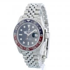Gents Rolex GMT Master II 126710BLRO Stainless Steel case with Black dial
