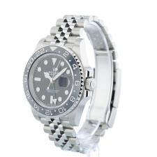 Gents Rolex GMT Master II 126710GRNR Stainless Steel case with Black dial
