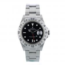 Gents Rolex Explorer II 16570 Steel case with Black dial