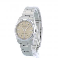 Gents Rolex Oyster Perpetual 34 124200 Steel case with Beige dial