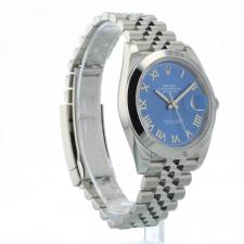 Gents Rolex Datejust 41 126300 Steel case with Blue dial