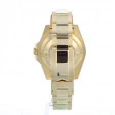 Gents Rolex GMT II 116718LN 18ct Yellow Gold case with Black dial