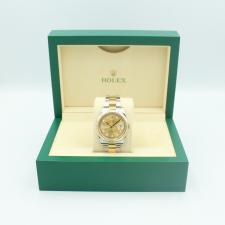 Gents Rolex Datejust 41 126333 18ct Yellow Gold   Stainless Steel case with Gilt Diamond dial