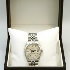 Ladies Rolex Datejust 6824 Steel case with Silver dial