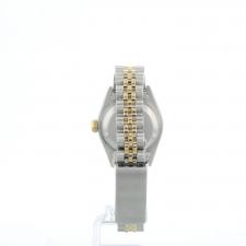 Ladies Rolex Datejust 69173 18ct Yellow Gold   Stainless Steel case with White dial