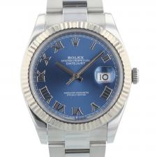 Gents Rolex Datejust 41 126334 Steel case with Blue dial