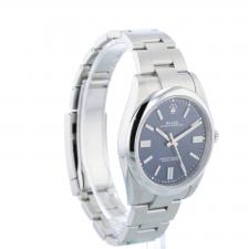Gents Rolex Oyster Perpetual 41 124300 Stainless Steel case with Blue dial
