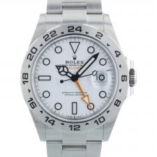 Gents Rolex Explorer II 226570 Stainless Steel case with White dial