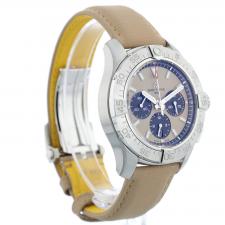 Gents Breitling Avenger B01 Chronograph 44 AB0147 Steel case with Beige dial