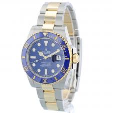 Gents Rolex Submariner Date 126613LB 18ct Yellow Gold Stainless Steel case with Blue dial
