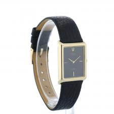 Gents Rolex Cellini 4105 18 CT case with Tuxedo dial