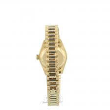 Ladies Rolex DateJust  69178 18ct Yellow Gold case with Blue Diamond dial