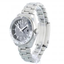 Gents Omega Seamaster GMT 21530442201001 Steel case with Black dial