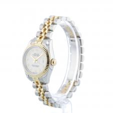 Ladies Rolex Datejust 179173 18ct Yellow Gold   Stainless Steel case with Cream Jubilee dial