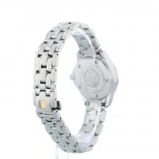 Ladies Omega Seamaster 258380 Steel case with Blue Wave dial