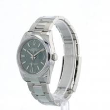 Gents Rolex Datejust 126200 Steel case with Green dial