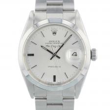 Gents Rolex Air King date 5700 Steel case with Silver dial