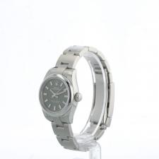 Ladies Rolex DateJust 28 176200 Steel case with Green dial