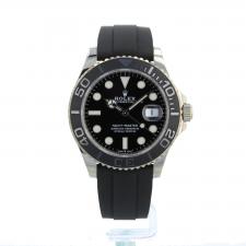 Gents Rolex Yacht-Master 42 226659 18ct White Gold case with Black dial
