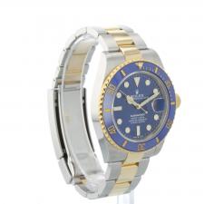 Gents Rolex Submariner Date 126613LB 18ct Yellow Gold   Stainless Steel case with Blue dial