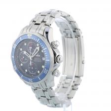 Gents Omega Seamaster Chrono 22258000 Steel case with Blue Wave dial