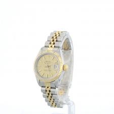 Ladies Rolex DateJust 69173 18ct Yellow Gold Stainless Steel case with Gilt dial
