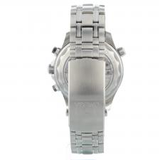 Gents Omega Seamaster Chrono 21030445101001 Steel case with Black dial