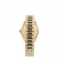 Ladies Rolex DateJust 31 278278 18ct Yellow Gold case with White dial