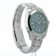 Gents Rolex Milgauss 116400GV Steel case with Blue dial
