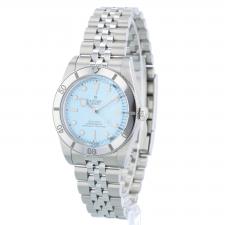 Gents Tudor Black Bay 54 79000 Steel case with Lagoon Blue dial