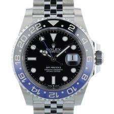 Gents Rolex GMT Master II 126710BLNR Stainless Steel case with Black dial