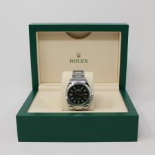 Gents Rolex Milgauss 116400GV Steel case with Black dial