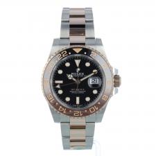 Gents Rolex GMT Master II 126711CHNR 18ct Rose Gold   Stainless Steel case with Black dial