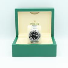 Gents Rolex GMT Master II 116710LN Steel case with Black dial