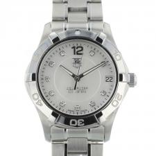 Ladies Tag Heuer Aqua Racer WAF1312 Steel case with White MOP Diamond dial