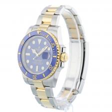 Gents Rolex Submariner Date 116613LB 18ct Yellow Gold   Stainless Steel case with Blue dial