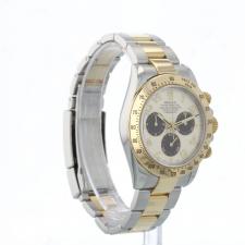 Gents Rolex Daytona 116523 18ct Yellow Gold   Stainless Steel case with Champagne dial