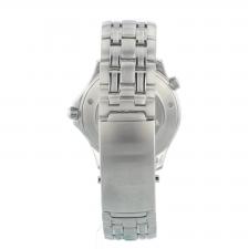 Gents Omega Seamaster 21230416101001 Steel case with Black Wave dial