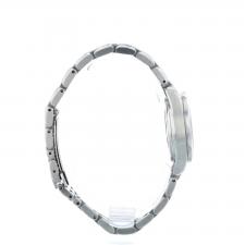 Ladies Omega Seamaster 21230286101001 Steel case with Black Wave dial