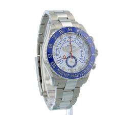 Gents Rolex Yacht-Master II 116680 Steel case with White dial