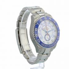 Gents Rolex Yacht-Master II 116680 Steel case with White dial